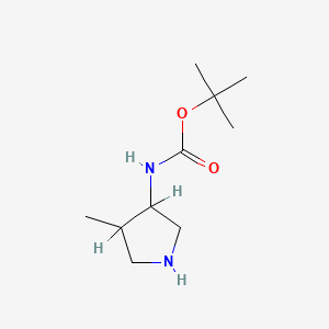tert-Butyl (4-methylpyrrolidin-3-yl)carbamate