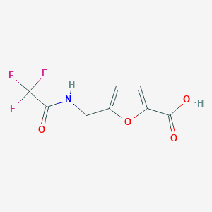 5-[(Trifluoroacetamido)methyl]furan-2-carboxylic acid