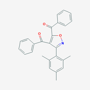 molecular formula C26H21NO3 B289541 (5-Benzoyl-3-mesitylisoxazol-4-yl)(phenyl)methanone 