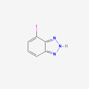 molecular formula C6H4IN3 B2895489 4-Iodo-1H-benzo[d][1,2,3]triazole CAS No. 116975-12-3