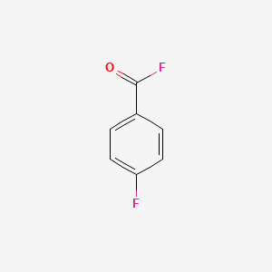 molecular formula C7H4F2O B2895507 4-Fluorobenzoyl fluoride CAS No. 1583-56-8