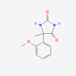 5-(2-Methoxyphenyl)-5-methylimidazolidine-2,4-dione