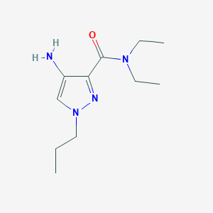 4-Amino-N,N-diethyl-1-propyl-1H-pyrazole-3-carboxamide