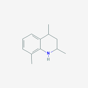 molecular formula C12H17N B2895652 2,4,8-Trimethyl-1,2,3,4-tetrahydroquinoline CAS No. 651735-21-6