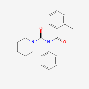 N-(2-methylbenzoyl)-N-(p-tolyl)piperidine-1-carboxamide