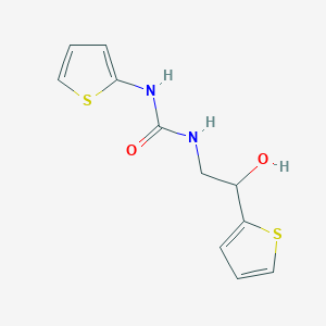 1-(2-Hydroxy-2-(thiophen-2-yl)ethyl)-3-(thiophen-2-yl)urea