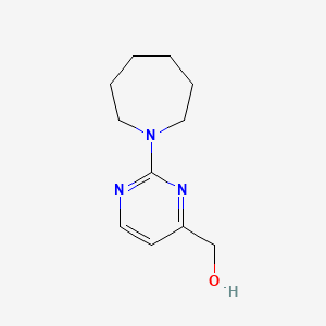 molecular formula C11H17N3O B2895824 (2-(Azepan-1-yl)pyrimidin-4-yl)methanol CAS No. 1342749-01-2