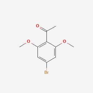 molecular formula C10H11BrO3 B2896003 1-(4-Bromo-2,6-dimethoxyphenyl)ethanone CAS No. 1692076-11-1