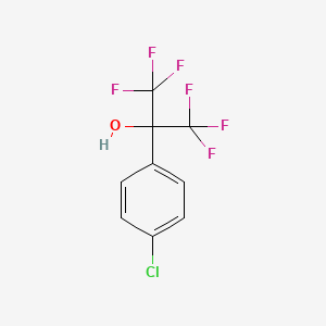 molecular formula C9H5ClF6O B2896056 4-氯-(2-羟基六氟异丙基)苯 CAS No. 2010-63-1