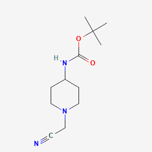 tert-butyl N-[1-(cyanomethyl)piperidin-4-yl]carbamate