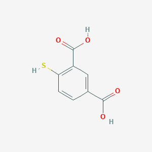 molecular formula C8H6O4S B2896093 4-Mercaptoisophthalic acid CAS No. 214341-16-9