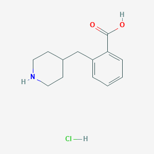 B2896119 2-(Piperidin-4-ylmethyl)benzoic acid;hydrochloride CAS No. 2305252-43-9