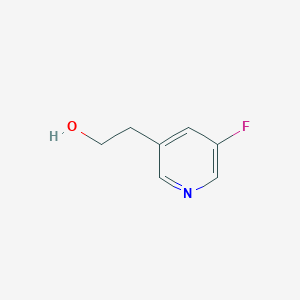 molecular formula C7H8FNO B2896140 2-(5-Fluoropyridin-3-yl)ethan-1-ol CAS No. 27678-13-3