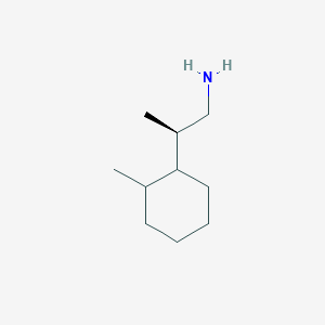 molecular formula C10H21N B2896209 (2R)-2-(2-Methylcyclohexyl)propan-1-amine CAS No. 2248214-51-7