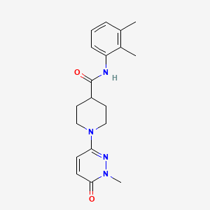 N-(2,3-dimethylphenyl)-1-(1-methyl-6-oxo-1,6-dihydropyridazin-3-yl)piperidine-4-carboxamide