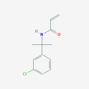 N-[2-(3-Chlorophenyl)propan-2-yl]prop-2-enamide