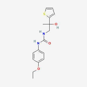 1-(4-Ethoxyphenyl)-3-(2-hydroxy-2-(thiophen-2-yl)propyl)urea