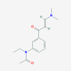 B028963 (E)-N-(3-(3-(dimethylamino)acryloyl)phenyl)-N-ethylacetamide CAS No. 96605-66-2