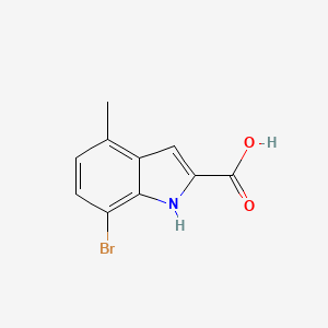 7-Bromo-4-methyl-1H-indole-2-carboxylic acid