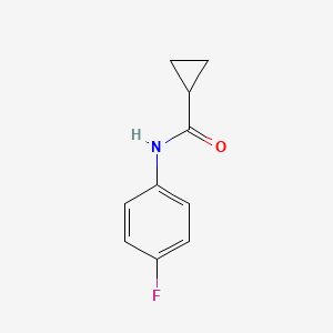molecular formula C10H10FNO B2896347 N-(4-fluorophenyl)cyclopropanecarboxamide CAS No. 2354-89-4