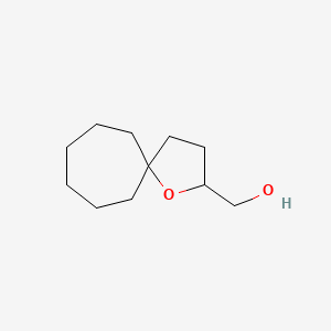 molecular formula C11H20O2 B2896362 1-Oxaspiro[4.6]undecan-2-ylmethanol CAS No. 1852198-45-8