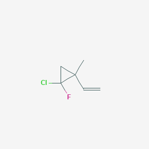 1-Chloro-2-ethenyl-1-fluoro-2-methylcyclopropane