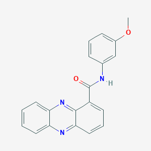 N-(3-methoxyphenyl)phenazine-1-carboxamide