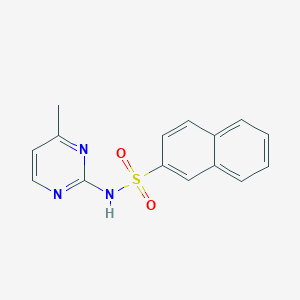 N-(4-methyl-2-pyrimidinyl)-2-naphthalenesulfonamide