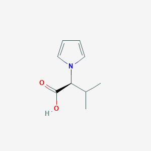 (S)-3-Methyl-2-(1H-pyrrole-1-yl)butanoic acid