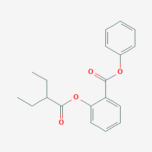 Phenyl 2-[(2-ethylbutanoyl)oxy]benzoate
