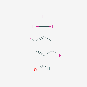 2,5-Difluoro-4-(trifluoromethyl)benzaldehyde