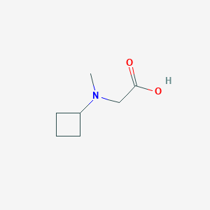 2-[Cyclobutyl(methyl)amino]acetic acid
