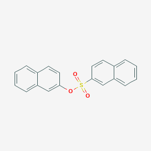 molecular formula C20H14O3S B289655 2-Naphthyl 2-naphthalenesulfonate 