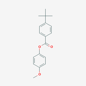 molecular formula C18H20O3 B289657 4-Methoxyphenyl 4-tert-butylbenzoate 