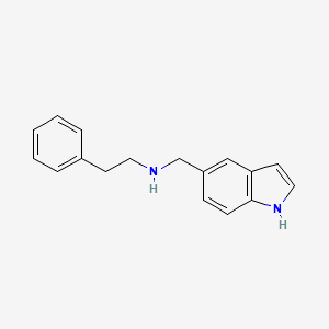 N-(1H-indol-5-ylmethyl)-2-phenylethanamine