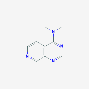molecular formula C9H10N4 B2896604 N,N-dimethylpyrido[3,4-d]pyrimidin-4-amine CAS No. 2310100-60-6