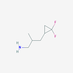 3-(2,2-Difluorocyclopropyl)-2-methylpropan-1-amine