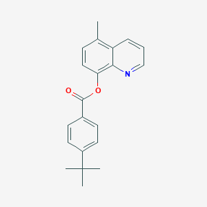 5-Methyl-8-quinolinyl 4-tert-butylbenzoate