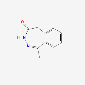 molecular formula C10H10N2O B2896737 1-Methyl-4,5-dihydro-3H-2,3-benzodiazepin-4-one CAS No. 35011-61-1