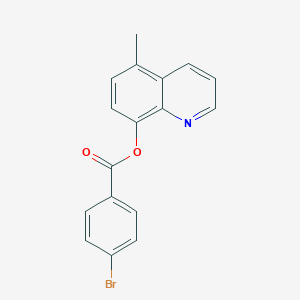 5-Methyl-8-quinolinyl 4-bromobenzoate