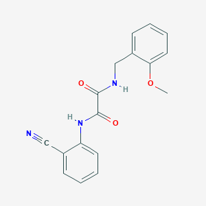 N1-(2-cyanophenyl)-N2-(2-methoxybenzyl)oxalamide