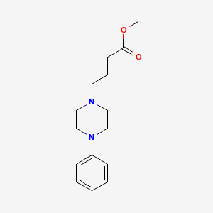 molecular formula C15H22N2O2 B2896777 4-(4-苯基哌嗪-1-基)丁酸甲酯 CAS No. 1087613-95-3