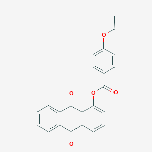 9,10-Dioxo-9,10-dihydro-1-anthracenyl 4-ethoxybenzoate