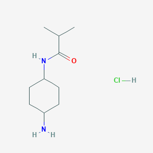 N-[(1R*,4R*)-4-Aminocyclohexyl]isobutyramide hydrochloride