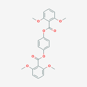 4-[(2,6-Dimethoxybenzoyl)oxy]phenyl 2,6-dimethoxybenzoate