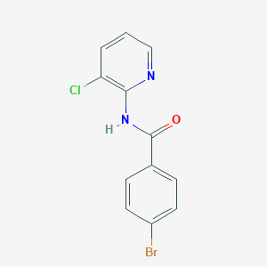 4-bromo-N-(3-chloropyridin-2-yl)benzamide