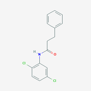 molecular formula C15H13Cl2NO B289692 N-(2,5-dichlorophenyl)-3-phenylpropanamide 