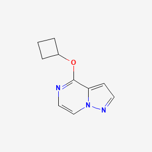4-Cyclobutoxypyrazolo[1,5-a]pyrazine
