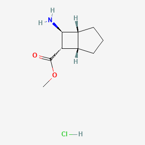 Methyl (1R,5S,6S,7S)-7-aminobicyclo[3.2.0]heptane-6-carboxylate;hydrochloride