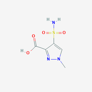 1-Methyl-4-sulfamoylpyrazole-3-carboxylic acid